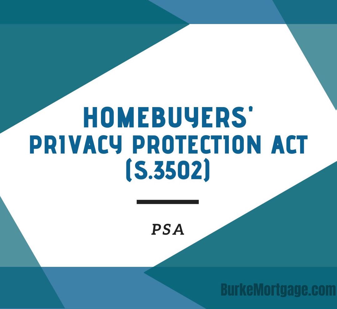 Homebuyers' privacy protection act, trigger leads, psa