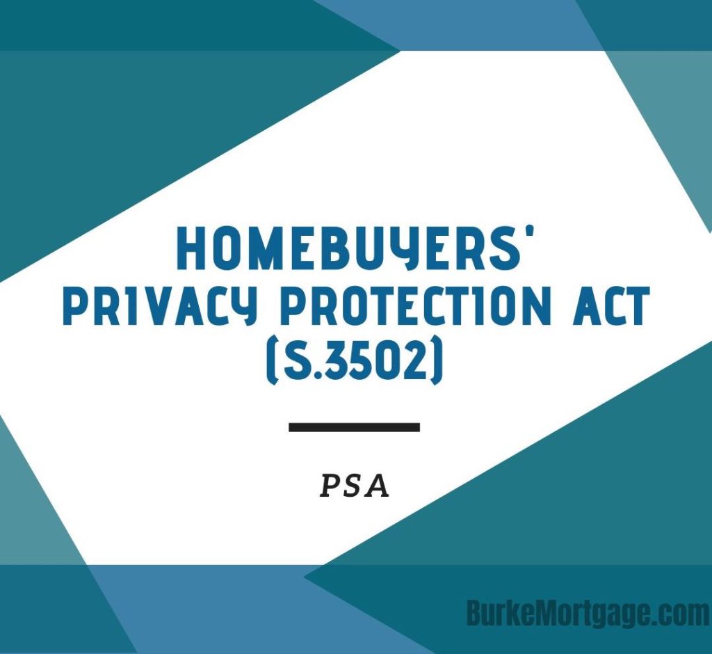 Urgent: Support the Homebuyers' Privacy Protection Act Today!